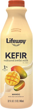 MANGO KEFIR (LOW FAT) 32OZ