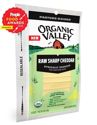 RAW SHARP CHEDDAR SLICES