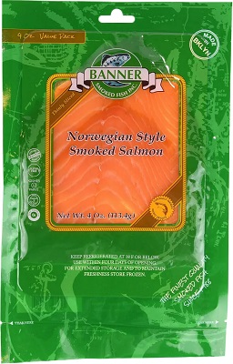 NORWEGIAN SALMON SLICED