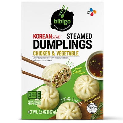 CHICKEN & VEGETABLE STEAMED DUMPLING