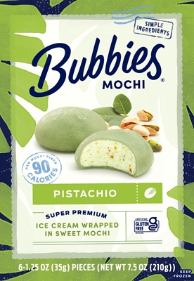 PISTACHIO MOCHI ICE CREAM