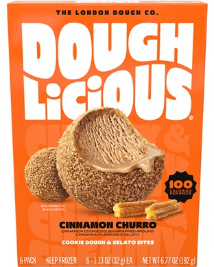 CINNAMON CHURRO GELATO BITES