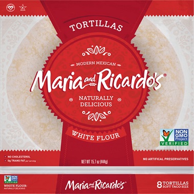 ORGANIC WHITE FLOUR TORTILLAS