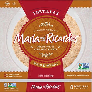 ORGANIC WHOLE WHEAT TORTILLAS