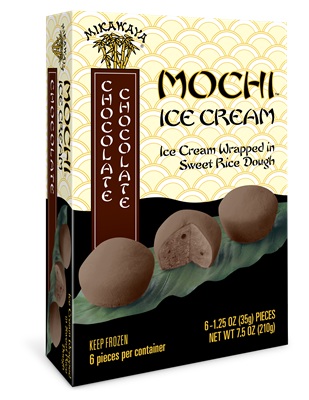 CHOCOLATE MOCHI ICE CREAM