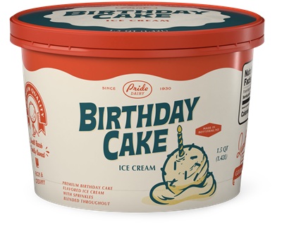 BIRTHDAY CAKE QUART