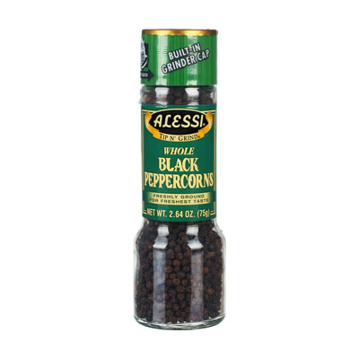 Whole Black Peppercorns Grinder (2.64oz)