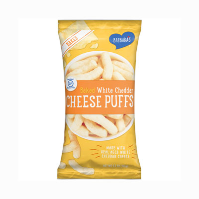 Cheese Puffs : Baked White Cheddar