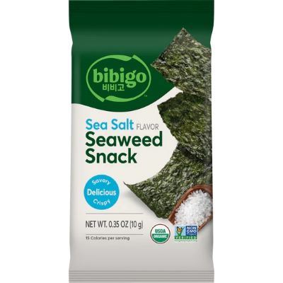 Organic Seaweed Snakcs : Sea Salt
