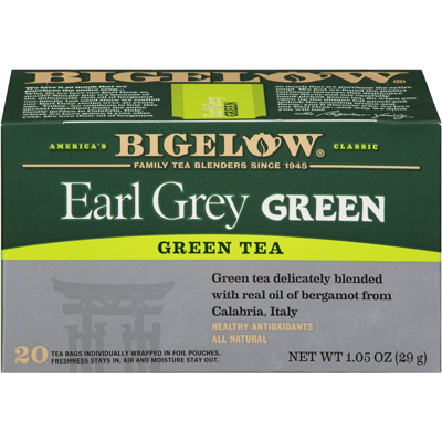Green Tea : Earl Grey Green
