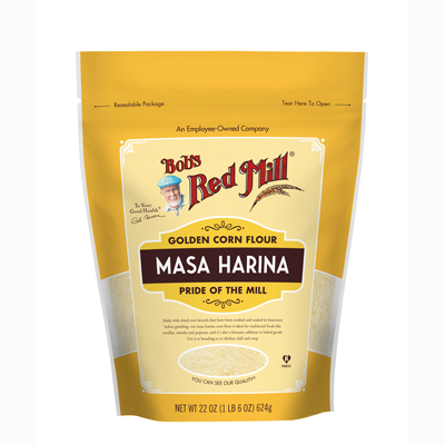 Flours : Golden Corn Masa Harina