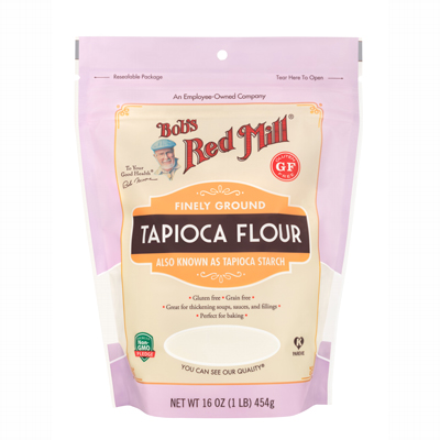 Flours : Finely Ground Tapioca