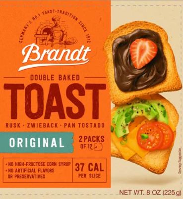 BRANDT TOAST ORIGINAL #0112