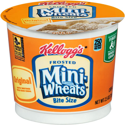 Cereal Cups : Frosted Mini Wheats (Bite Size)
