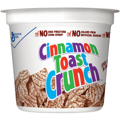 Cereal Cups : Cinnamon Toast Crunch