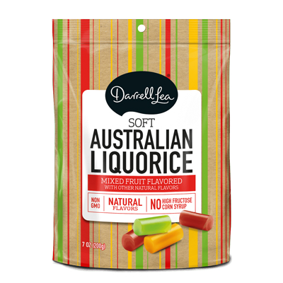 Liquorice : Mixed Fruit Flavors