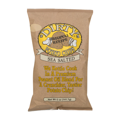 Kettle Potato Chips : Sea Salted (L)