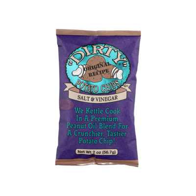 Kettle Potato Chips : Salt & Vinegar (S)