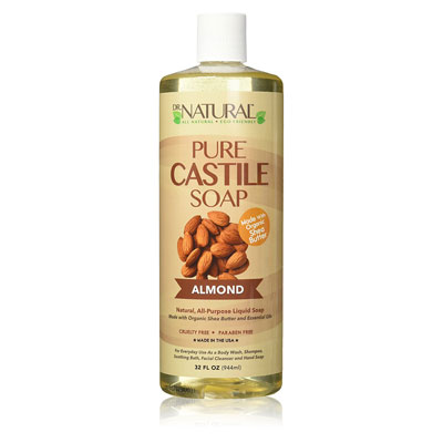 Castile Liquid Soap : Almond