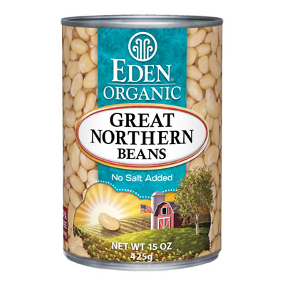 Organic Canned Beans : Great Northern