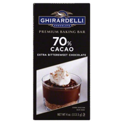 Baking Chocolate Bars : Extra Bittersweet 70% Cacao