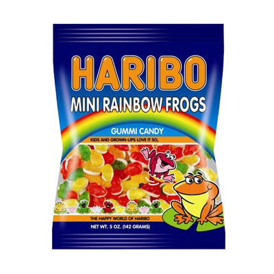 Gummy Candy : Mini Rainbow Frogs