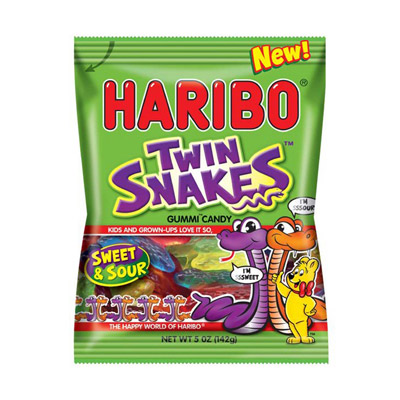 Gummy Candy : Twin Snakes