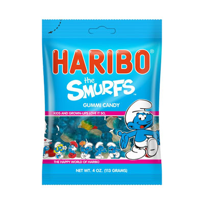 Gummy Candy : the Smurfs