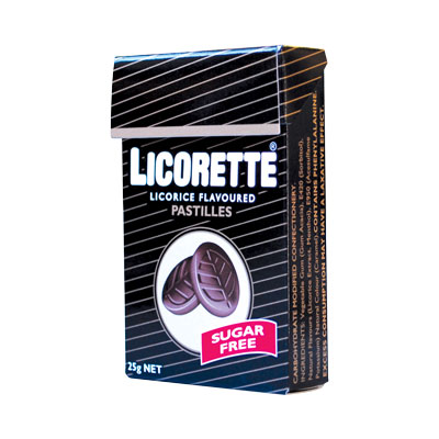 Sugar Free Pastilles : Licorice