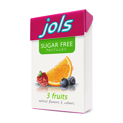 Sugar Free Pastilles : 3 Fruits