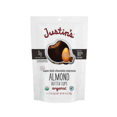 Super Dark Chocolate Espresso Almond Butter Cups