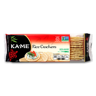 Rice Crackers : Sesame