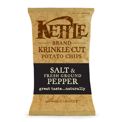Potato Chips : Salt & Fresh Ground Pepper (2oz)