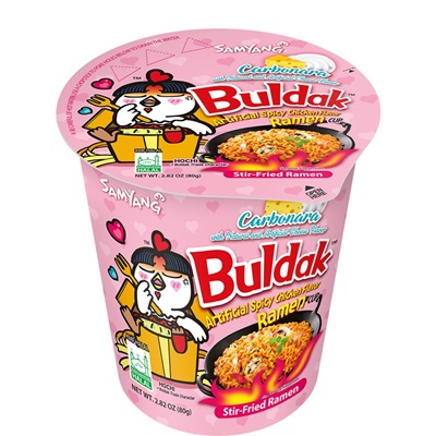 SAMYANG CUP HOT CHICKEN CARBONARA