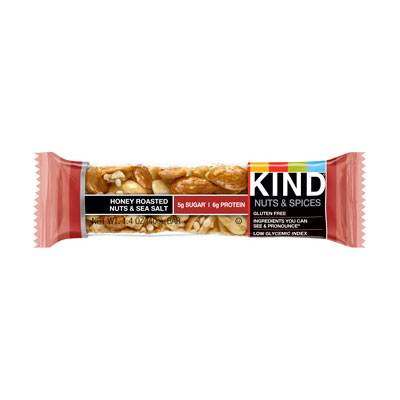 Nut Bars : Honey Roasted Nuts & Sea Salt
