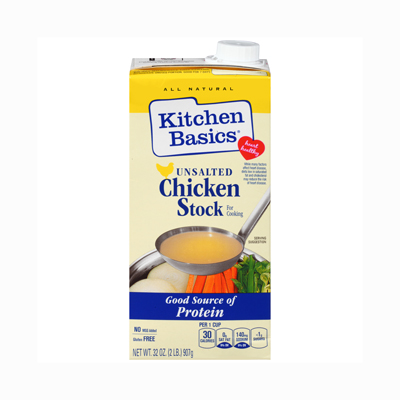 Chicken Stock : Unsalted