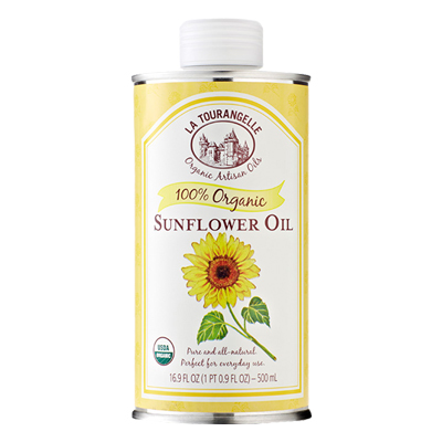 Oils : 100% Organic Sunflower