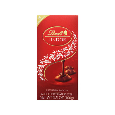 Lindor Bar : Milk Chocolate Truffle Pieces