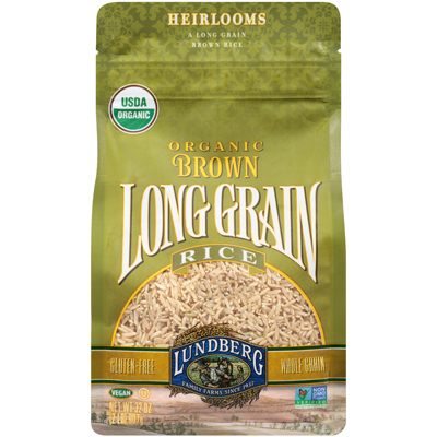 Organic Brown Rice : Long Grain