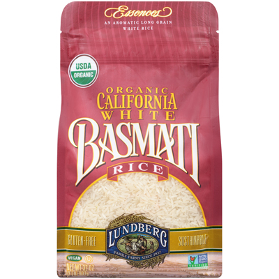 Organic White Rice : California Basmati