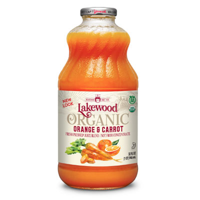 Organic Juices : Orange & Carrot