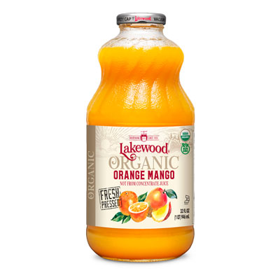 Organic Juices : Orange Mango
