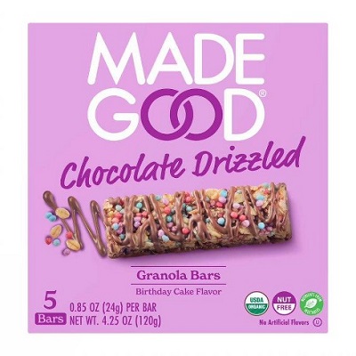 MADEGOOD CHO DRIZZLE BAR BIRTHDAY CAKE
