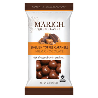 Single Serves : Milk Chocolate English Toffee Caramels