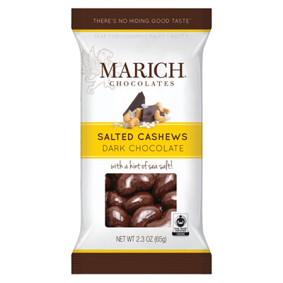 Single Serves : Dark Chocolate Salted Cashews
