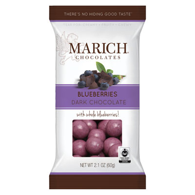 Single Serves : Dark Chocolate Blueberries