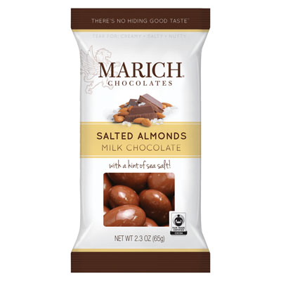 Single Serves : Milk Chocolate Salted Almonds