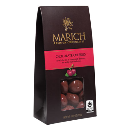 Gable Boxes : Milk Chocolate Cherries