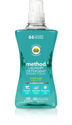 Detergent Pour - 66 Loads : Beach Sage