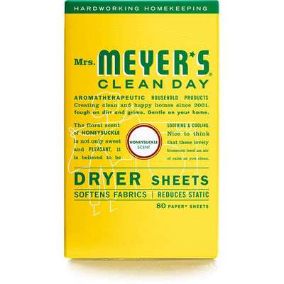 Dryer Sheets: Honeysuckle